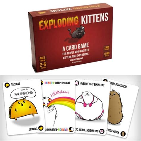 Exploding Kittens Card Game - Shut Up And Take My Money