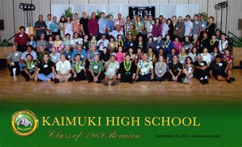 Kaimuki High School Class of 1969 - See 45th Reunion Pictures!!