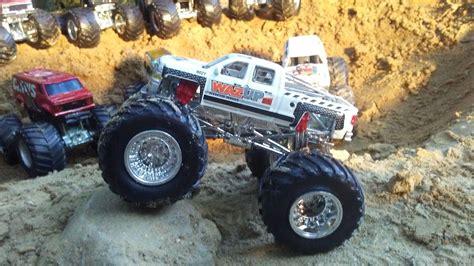 MATCHBOX SILVERADO BODY WITH MONSTER JAM CHASSIS. | Monster trucks ...