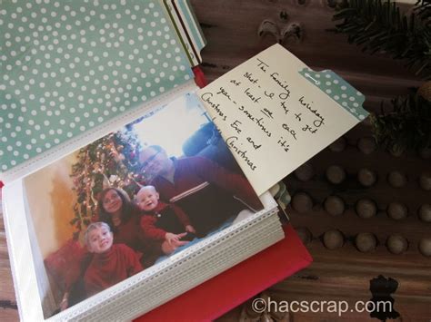 DIY Holiday Memory Album | My Scraps