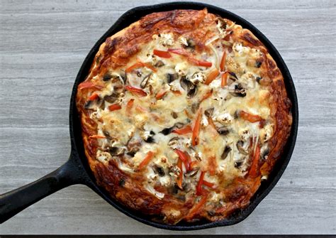 Cast Iron Skillet Pizza - How Did You Cook That