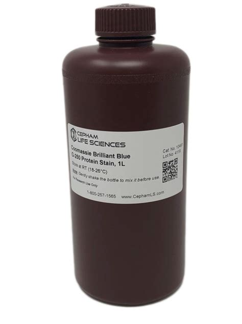 Coomassie Brilliant Blue G-250 Protein Stain - Cepham Life Sciences ...