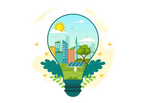 Best National Energy Conservation Day Illustration download in PNG & Vector format