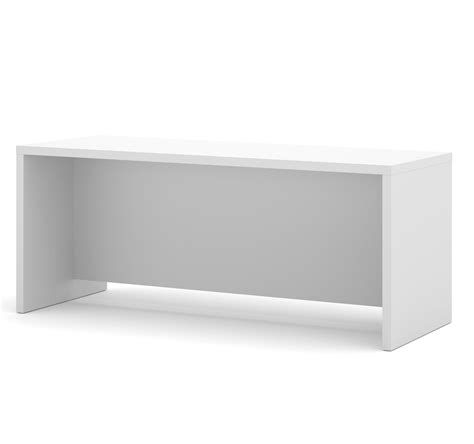 71" Modern Executive Office Desk in White – ComputerDesk.com