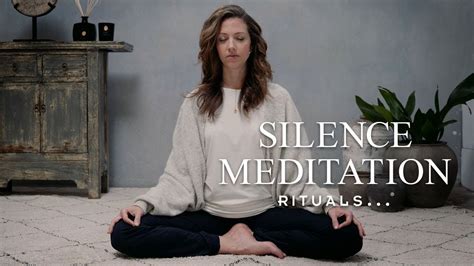 The Power of Silence - Slow Down - Meditation with Rituals - YouTube