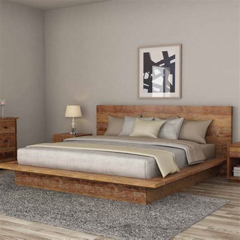 10+ Wooden Bed Frame Room Ideas