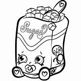 Shopkins Cheeky Chocolate Coloring Page  Free Shopkin Pages sketch template