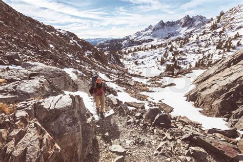 Hike in Sierra Nevada | Stock image | Colourbox