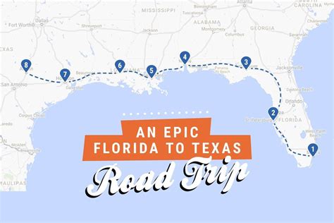 Florida to Texas: An epic southern road trip itinerary | Southern road ...