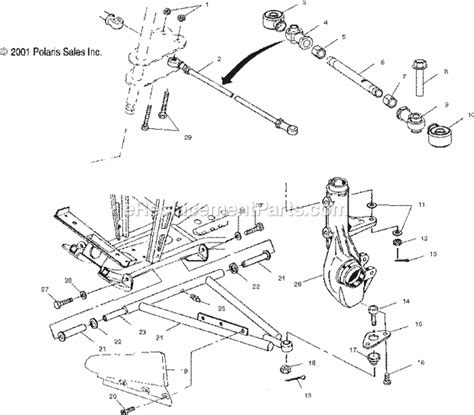 2002 Polaris Sportsman 400 Parts Diagram | Reviewmotors.co