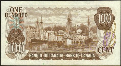 Canada 100 Dollar Note 1975 Sir Robert Borden|World Banknotes & Coins Pictures | Old Money ...