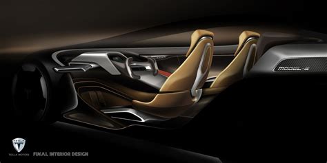 Tesla Model-S 2025 Interior Design on Behance | Car interior design ...