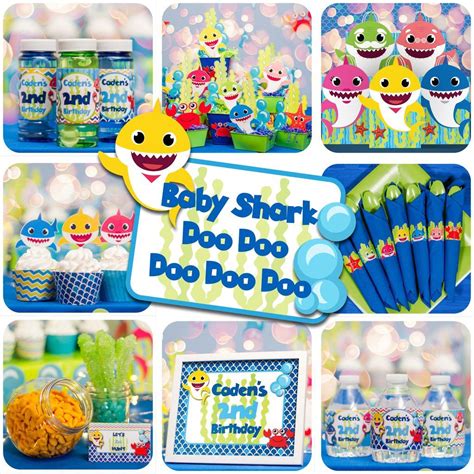 Baby Shark Doo Doo Doo Doo Doo! | Shark theme birthday, Shark themed birthday party, 2nd ...