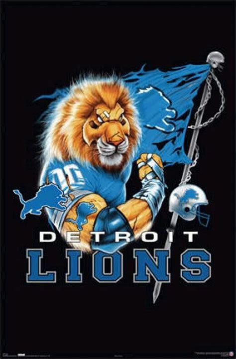 Lion Pride...Good or Bad Seasons! | Detroit lions football, Detroit lions, Detroit lions logo