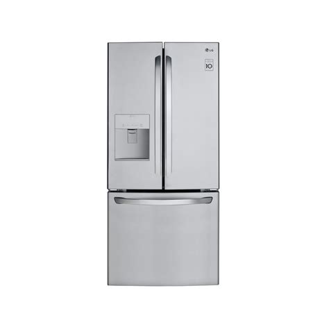 LG LFDS22520S 21.8 cu. ft. 30 Inch French Door Refrigerator with ...