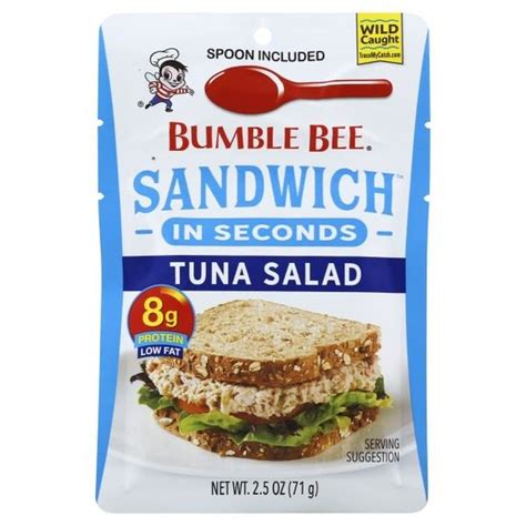 Bumble Bee Tuna Salad (2.5 oz) from Publix - Instacart