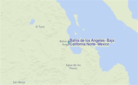 Bahia de los Angeles, Baja California Norte, Mexico Tide Station ...