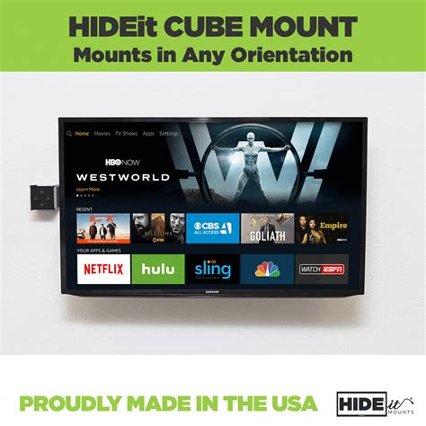 HIDEit Cube | Amazon Fire TV Cube Wall Mount – HIDEit Mounts