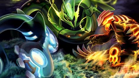 Groudon Kyogre Rayquaza Wallpaper