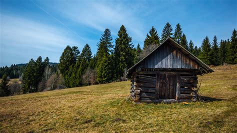 Free Images : landscape, wilderness, meadow, view, mountain range, hut, shack, heaven, scenery ...