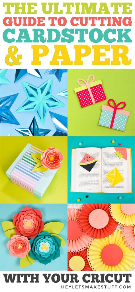 The Ultimate Guide to Cutting Cardstock and Paper with a Cricut