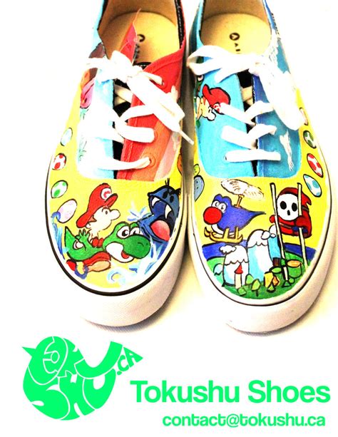 Yoshi Island Shoes by artsyfartsyness on DeviantArt