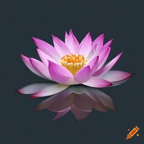 Animated lotus flower