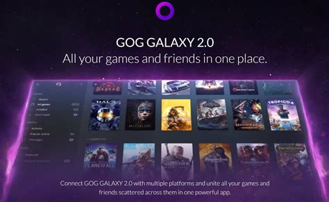 GOG releases GOG GALAXY 2 into open beta with new features