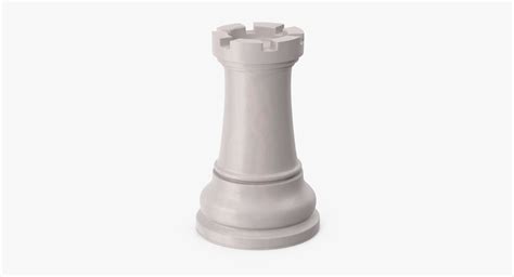 Chess Pieces - Rook White