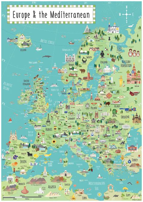 Travel Maps, Europe Travel, Places To Travel, Places To Go, Maps For Kids, Hand Drawn Map ...