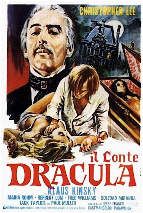 Count Dracula (1970) | Carteles de películas, Cine de terror, Horror movie posters