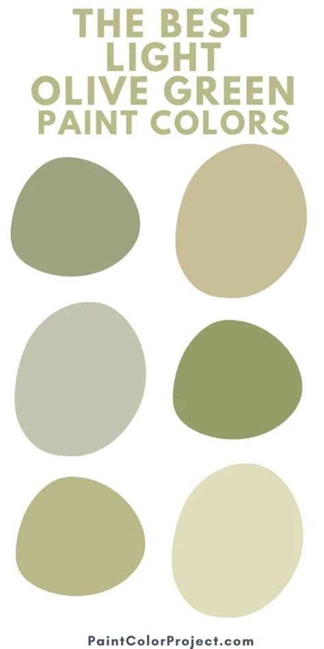 29 Best olive green paint colors for your home - The Paint Color Project