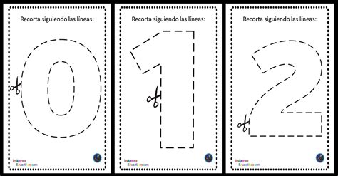 portada recortar numeros – Imagenes Educativas