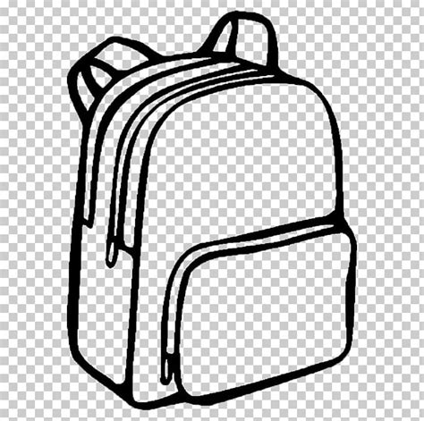 Coloring Book Backpack Bag School Drawing PNG, Clipart, Angle, Area, Backpack, Bag, Black Free ...