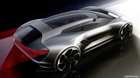 Audi PB18 e-tron Concept | 2018MY | Design Sketch