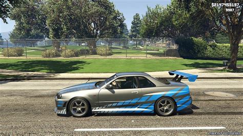 Download Brian's NISSAN SKYLINE GT-R34 1999 (FAST&FURIOUS) [Add-On] 1.0 ...