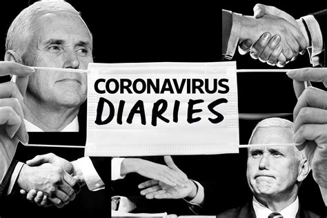 Coronavirus Diaries: Mike Pence shook my hand last week.