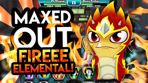 FIRE ELEMENTAL SLUG TO THE MAX ! Slugterra / Bajoterra Slug it out 2 ...