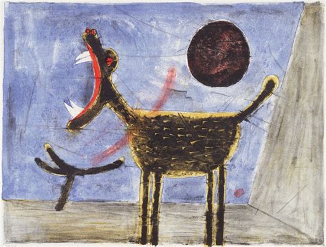 Rufino Tamayo - Perro Aullando, 1960 | Rufino tamayo paintings, Rufino ...