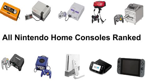 All Eight Nintendo Consoles Ranked – Canyon Echoes