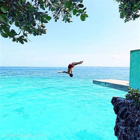 Cliff Diving at Siquijor Island, Philippines | Philippines travel, Philippines beaches, Vietnam ...