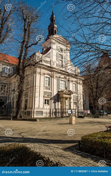 Wroclaw, Poland - March 9, 2018: Wroclaw Old Town Historic Area in the ...