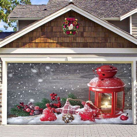 Santa’s Merry Christmas Garage Door Mural Ornament – Rrsstore