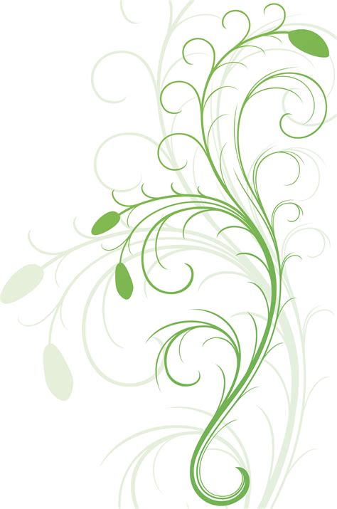 Download Simple Flower Flourishes Clip Art Pictures To Pin On - Desain ...