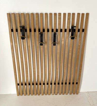 1970s Vintage Wooden Coat Rack | #104422