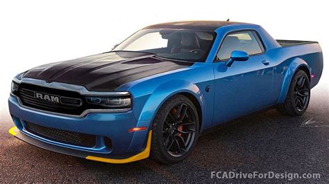 RAM Rampage als Pickup auf Dodge-Challenger-Hellcat-Basis | AUTO MOTOR ...