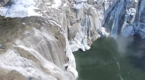 Drone Footage Proves Twin Falls Is Gorgeous In Winter Too