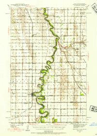 Map of Drayton, ND in 1971 | Pastmaps