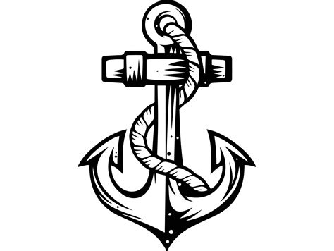 Navy Anchor Drawing at GetDrawings | Free download