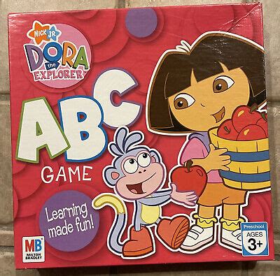 NICK JR. DORA the Explorer ABC Board Game. Learning Made Fun Complete 2006 Nice! £20.96 ...